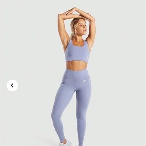 gymshark leggings XS “steel blue”
